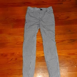 Forever 21, small, black and white pants